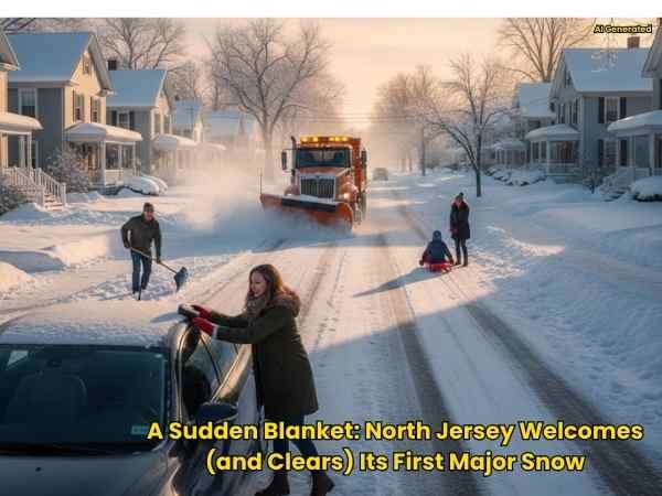 A Sudden Blanket: North Jersey Welcomes (and Clears) Its First Major Snow