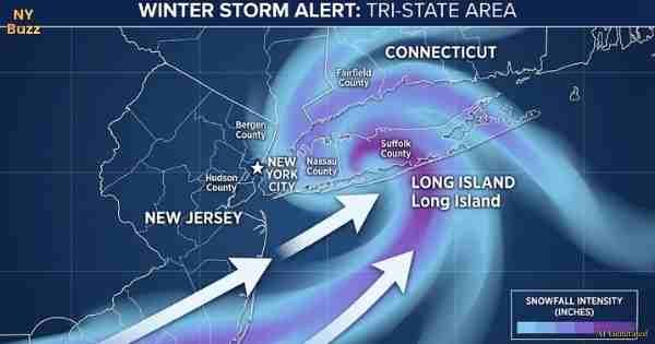 Snowstorm Targets Tri-State: What NYC Can Expect Overnight