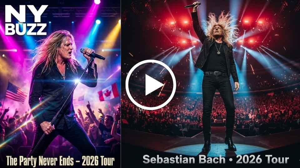 Sebastian Bach Announces Six-Week North American Tour for 2026