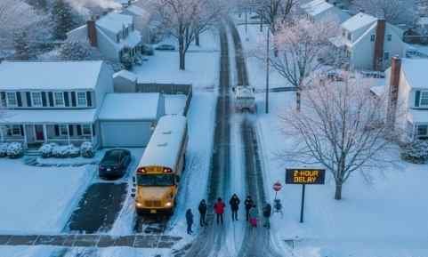 Tri-State Schools Face Monday Delays After Weekend Snowstorm